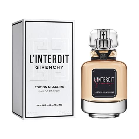 givenchy l'interdit millesime nocturnal jasmine|Givenchy l'interdit original.